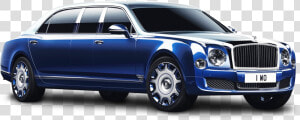 Bentley Mulsanne Grand Limousine Blue Car Png Image  Transparent Png