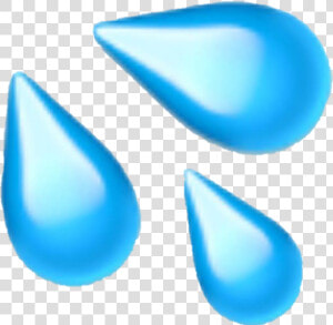 Sweat Droplets Emoji  HD Png Download