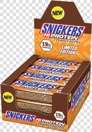 Snickers Hi protein Bars Limited Edition 12x57g   Snickers Protein Bar Limited Edition  HD Png Download