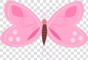 Borboleta Rosa Claro Png  Transparent Png