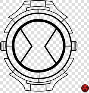 Relogio Para Colorir   Ben 10 Watch Coloring Pages  HD Png Download