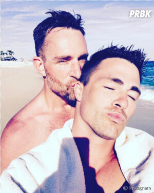 Colton Haynes En Couple Avec Jeff Leatham   Colton Haynes Jeff Leatham  HD Png Download