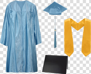 Graduation Gowns Caps And Tassels  HD Png Download