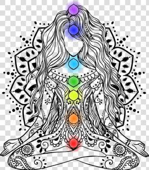 Yoga Om Chakras Mindfulness Meditation Zen 4  HD Png Download