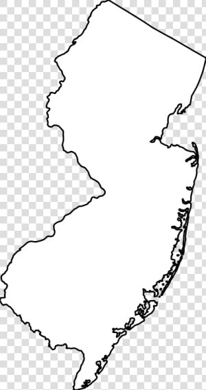 New Jersey Colony Map Outline  HD Png Download