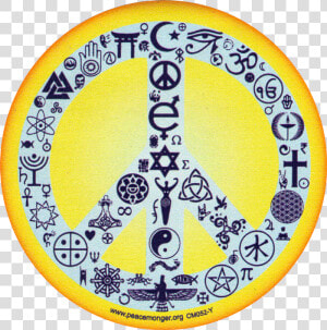 Transparent Coexist Png   Coexist Peace Sign  Png Download