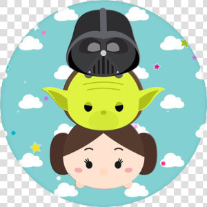 Imágenes De Tsum Tsum Star Wars   Transparent Cartoons   Tsum Tsum Star Wars Dibujos  HD Png Download