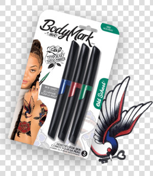 A Promotional Image   Bic Temporary Tattoo Marker  HD Png Download