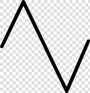 Sound Wave Triangle Synth Music   Triangle Wave Icon Free  HD Png Download