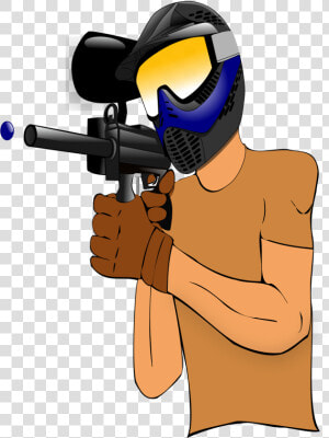 Paintball Guns Game Clip Art   Paintball Gun Pictures Cartoon  HD Png Download