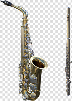 Baritone saxophone   Piccolo Clarinet  HD Png Download