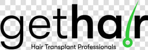 Gethair Hair Transplant Professionals Logo   Graphics  HD Png Download