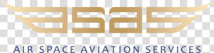 Transparent Asas Png   Air Space Aviation Service Logo  Png Download