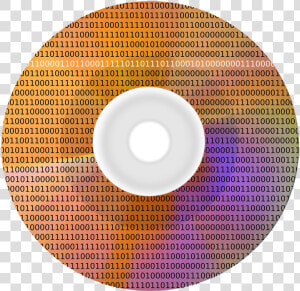 Sistema Binario En Un Cd  HD Png Download