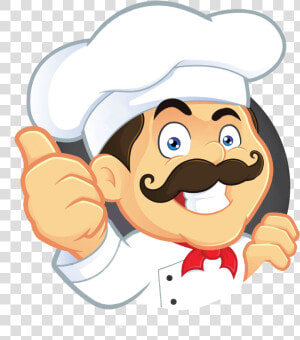 Chef Cartoon Free Download Png Hd Clipart   Chef Thumbs Up Vector  Transparent Png