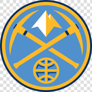 City San Thunder Oklahoma Denver Antonio Nuggets Clipart   Denver Nuggets Secondary Logo  HD Png Download