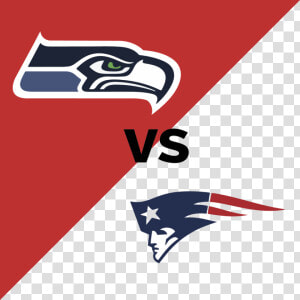 Seahawks Vs Patriots The Logo Match up   Cool Seattle Seahawks Wallpaper Iphone  HD Png Download