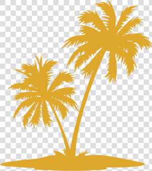 Transparent Cuban Cigar Clipart   Palm Trees Silhouette Vector  HD Png Download