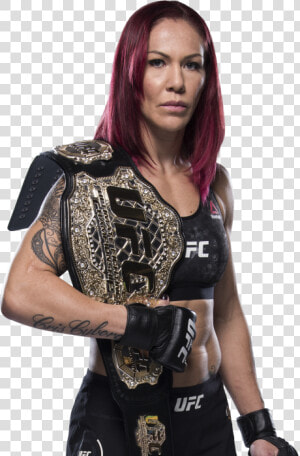 Cris Cyborg With Belt  HD Png Download