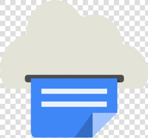 Cloud Print Icon Android Kitkat Png Image  Transparent Png