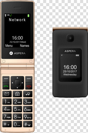 Aspera F24 Flip Phone  HD Png Download