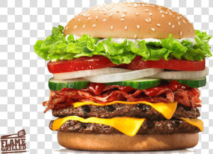 Farmers Bacon King Burger King  HD Png Download