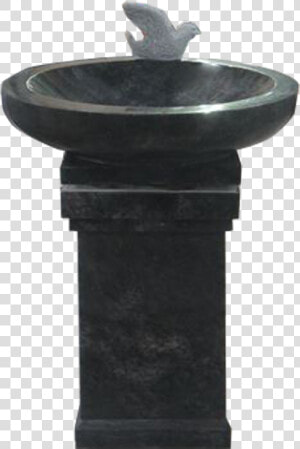 Cremation Bird Bath Pedestal  HD Png Download