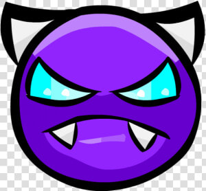 Demon   Geometry Dash Png Extreme Demons Face  Transparent Png