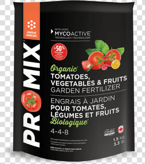 Pro Mix Organic Garden Fertilizer For Tomatoes  Vegetables   Plum Tomato  HD Png Download