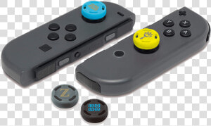 Analog Caps Set Of Four For Nintendo Switch   Nintendo Switch Controller Zelda  HD Png Download