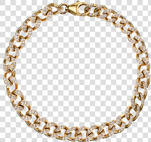 Perfect Diamond Curb Link Bracelet   Buy Padlock Bracelet Clasp  HD Png Download