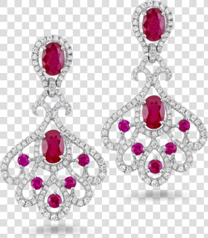 Earring Transparent Fancy   Diamond Earring Jewellery Png  Png Download