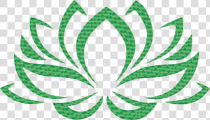 Plant grass leaf   Lotus Flower Hindu Symbols  HD Png Download