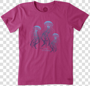 Women S Jellyfish Crusher Tee  HD Png Download