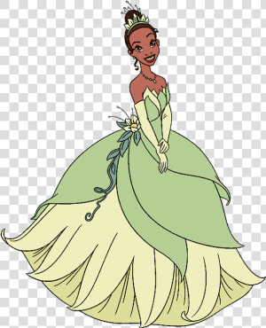 The Princess And The Frog Clip Art   Disney Princess Tiana Clipart  HD Png Download