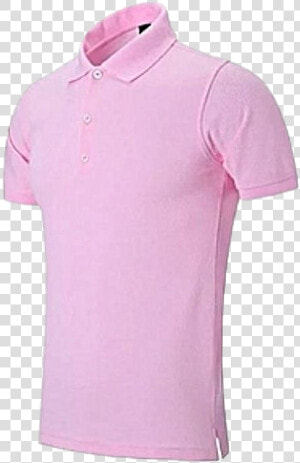 Plain Pink T shirt Png Transparent Image   Polo Shirt  Png Download