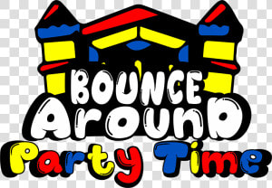 Bounce Around Party Time Rentals  HD Png Download