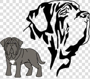  neapolitan  mastiff  dog  neapolitanmastiff   Ancient Dog Breeds  HD Png Download