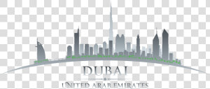 Metro  Dubai  Uae   Dubai Skyline Transparent  HD Png Download