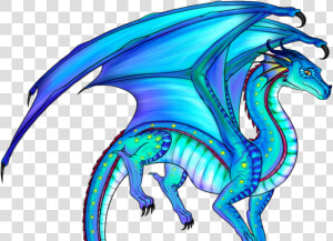 Wings Of Fire Seawing Rainwing Hybrid  HD Png Download