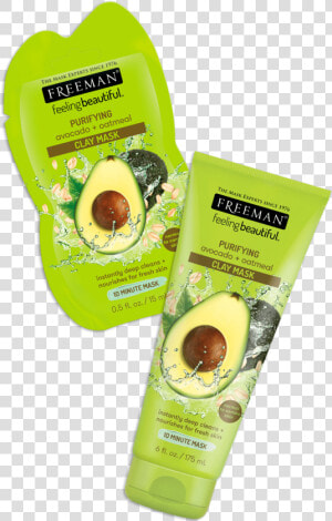 Purifying Avocado Oatmeal Clay Mask  HD Png Download