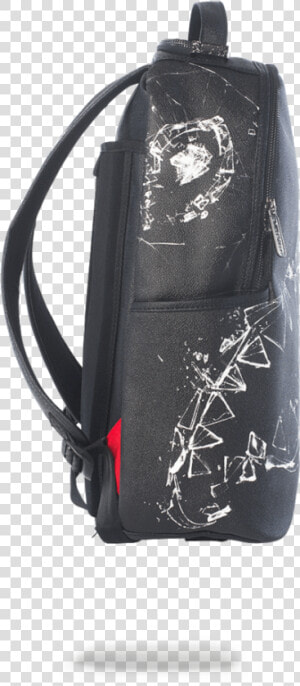 Sprayground  Broken Glass Shark Backpack   Sprayground Broken Glass Shark  HD Png Download