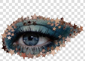  eye  aesthetic  makeup  stars  blue  eyeshadow  pngs   Aesthetic Blue Pngs  Transparent Png