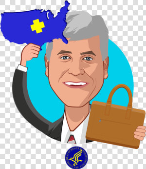 Overlay Caricature Of Eric Hargan  Who Is Speaking   Department Of Health And Human Services  HD Png Download