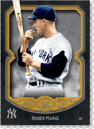 Roger Maris 2017 Topps Museum Collection Base Poster   New York Yankees  HD Png Download