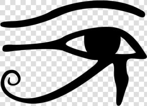 Ancient Egypt Eye Of Horus Wadjet Symbol   Eye Of Horus Svg  HD Png Download