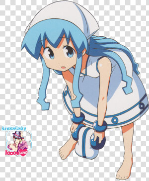 Ika Musume Squid Girl  HD Png Download