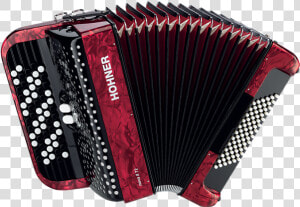 Clip Art Hohner Nova Bass Red   Hohner Nova Accordion  HD Png Download