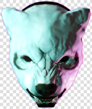 Hotline Miami D   Payday 2 Hotline Miami Wolf  HD Png Download