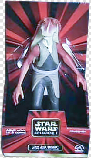 Star Wars Kid Collector Doll Jar Jar Binks Figure   Star Wars  HD Png Download